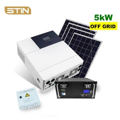5KW Solar Panel Home System with cheap price